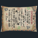 Personalized Letter To My Grand Son, Birthday Gift Hondenbed<br><div class="desc">Personalized Letter To My Grand Son,  Birthday Gift</div>