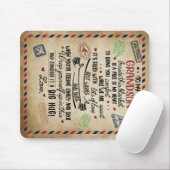 Personalized Letter To My Grand Son, Birthday Gift Muismat (Met muis)