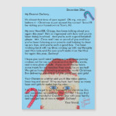 Personalized Letters from Santa Blue Child's Name (Voorkant)