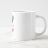 Personalized Libra Teacher Jumbo Mug Grote Koffiekop (Rechts)
