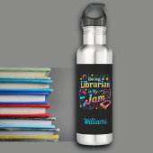 Personalized Librarian Gift Waterfles