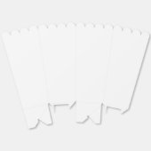 Personalized Light Gray Party Popcorn Bedankdoosjes (Ongevouwen)