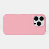 Personalized LightPink iPhone Case with Custom Hoesje (Achterkant horizontaal)