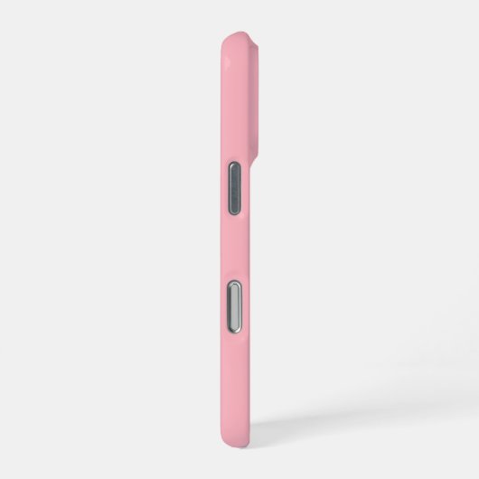 Personalized LightPink iPhone Case with Custom Hoesje (Rechterkant)