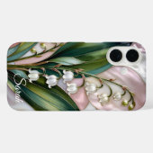Personalized Lily of the Valley Phone Case (Achterkant (horizontaal))