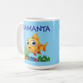 Personalized Little Fish Classic Mug Koffiemok (Voorkant links)