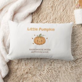 Personalized Little Pumpkin Baby Blanket Kussen