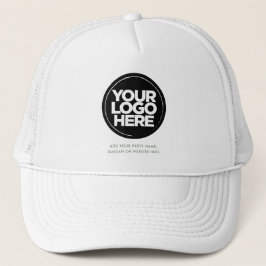 Personalized Logo and Text Baseball Trucker Pet