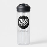Personalized Logo and Text Business Waterfles<br><div class="desc">Personalized Logo and Text Business Water Bottle</div>