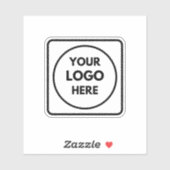 Personalized Logo Business Promo QR Code label (Vel)