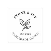 Personalized Logo Rubber Stamp Rubberstempel (Afrduk)