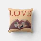 Personalized LOVE Acronym Photo  Kussen (Voorkant)