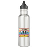 Personalized Love Jams Cassette Tape – Custom Name Waterfles (Links)