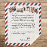 Personalized Love Letter Handwritten Photo Mail Sherpa Deken<br><div class="desc">Customize this Personalized Love Letter Handwritten Photo Mail Sherpa Blanket gift idea to celebrate one of your favorite people. This personalized gift makes a birthday gift or Christmas gift. Makes a great gift for mom, mother, grandma. Family and friends will love this Personalized Love Letter Handwritten Photo Mail Sherpa Blanket...</div>