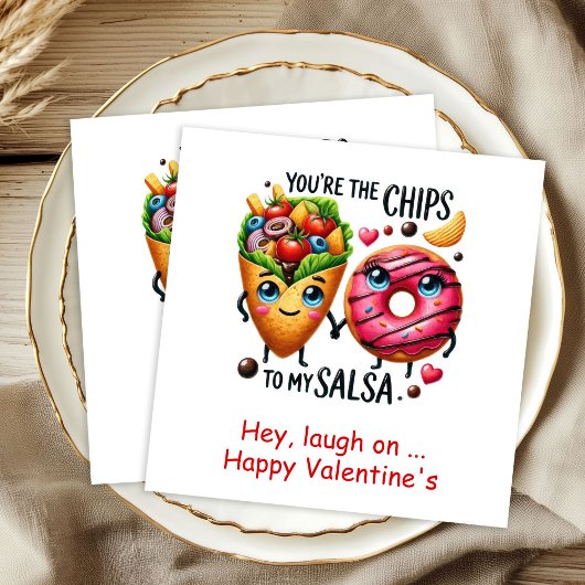 Personalized Love Quote Funny Food Napkins Servet