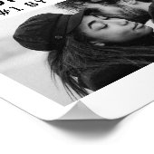 Personalized Love Story Photo | Love of My Life Poster (Hoek)