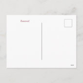 Personalized LOVE YOU in International Languages Feestdagenkaart (Achterkant)