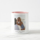Personalized Love You Mama Photo | Custom  Mok (Midden)