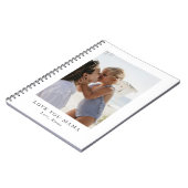 Personalized Love You Mama Photo | Custom Notitieboek (Linkerzijde)