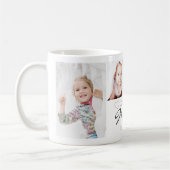 Personalized LOVE YOU MIMI Handwritten 4 Photo Koffiemok (Links)