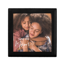 Personalized Love You Mom Photo