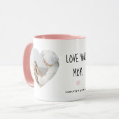 Personalized “Love You Mom” Photo | Custom Gift Mok (Voorkant links)