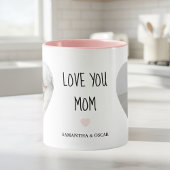 Personalized “Love You Mom” Photo | Custom Gift Mok