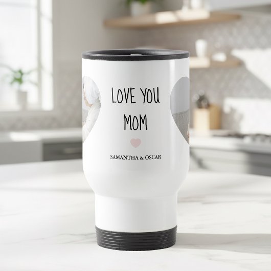 Personalized “Love You Mom” Photo | Custom Mug Reisbeker