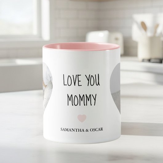 Personalized “Love You Mommy” Photo | Custom Gift Mok