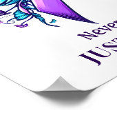 Personalized Loving Memory Suicide Loss Awareness  Poster (Hoek)