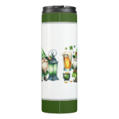 Personalized Luck O' the Irish Thermal Tumbler Thermosbeker (Achterkant)