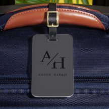 Personalized luggage tag, customized travel gift