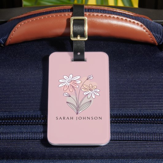 Personalized luggage tag, luggage tag bagagelabel (Voorkant Insitu 2)