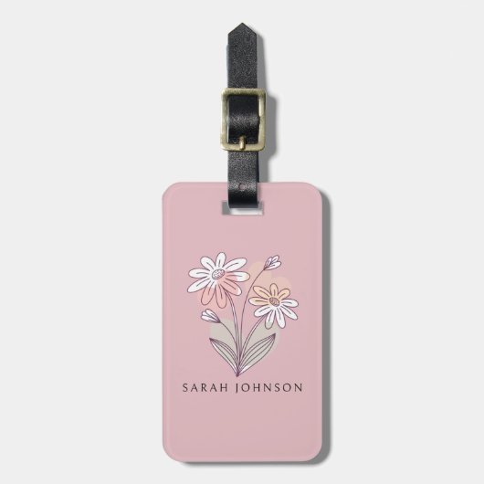 Personalized luggage tag, luggage tag bagagelabel (Voorkant verticaal)