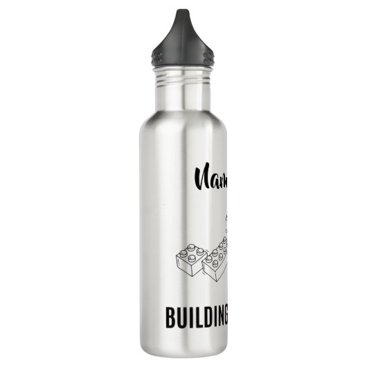 Personalized Lunchkins Building Bricks Lunch Box Waterfles (Links)