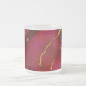 Personalized Luxury Marble Pattern Custom Name Mug Matglas Koffiemok (Center)