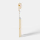 Personalized M Initial Star Phone Case – Cute Whit iPhone Hoesje (Linkerkant)