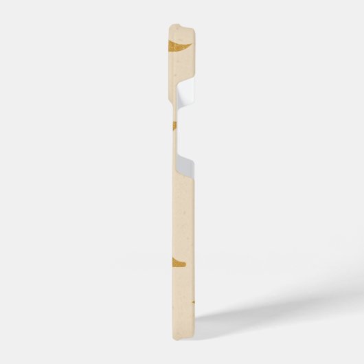 Personalized M Initial Star Phone Case – Cute Whit iPhone Hoesje (Linkerkant)