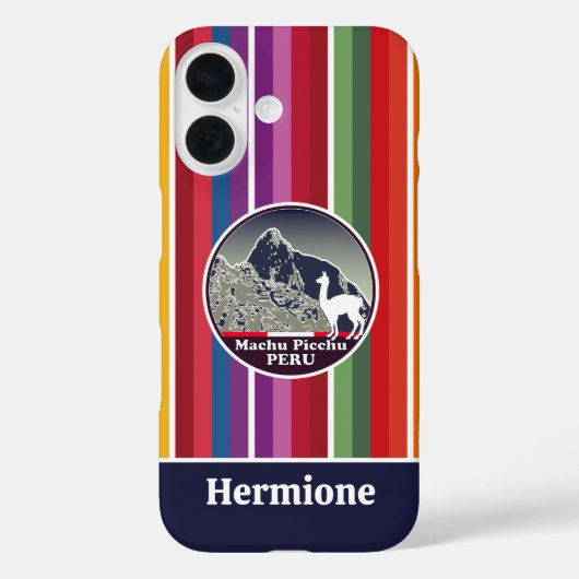 Personalized Machu Pichu Peru for Adventure Lovers Case-Mate iPhone Case (Achterkant)