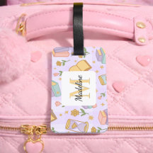 Personalized Magic Books Girl Purple Name