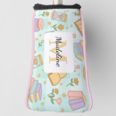Personalized Magic Books Girl School Mint Green Golfheadcover (Draai 90)