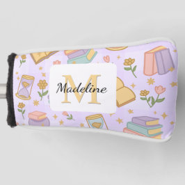 Personalized Magic Books Girl School Purple Golfheadcover