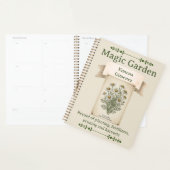 Personalized Magic Garden Journal - Chamomile Planner (Display)