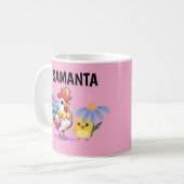 Personalized Magical Rooster Mug Koffiemok (Voorkant links)