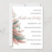 Personalized Magnetic Christmas Party Invitation Magnetische Uitnodiging (Voorkant)
