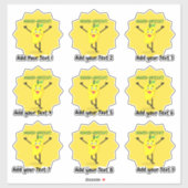 Personalized Magnificalised Teacher Reward Sticker (Vel)