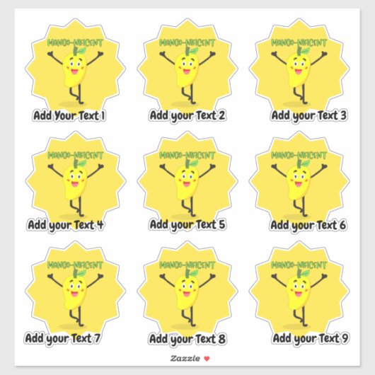 Personalized Magnificalised Teacher Reward Sticker (Vel)