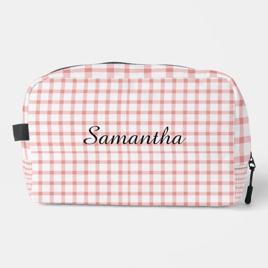 Personalized Makeup Bag, Custom Makeup Bag, Toilettasje (Voorkant)