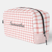 Personalized Makeup Bag, Custom Makeup Bag, Toilettasje (Rechterhoek)