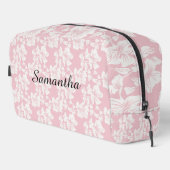Personalized Makeup Bag, Custom Makeup Bag, Toilettasje (Rechterhoek)